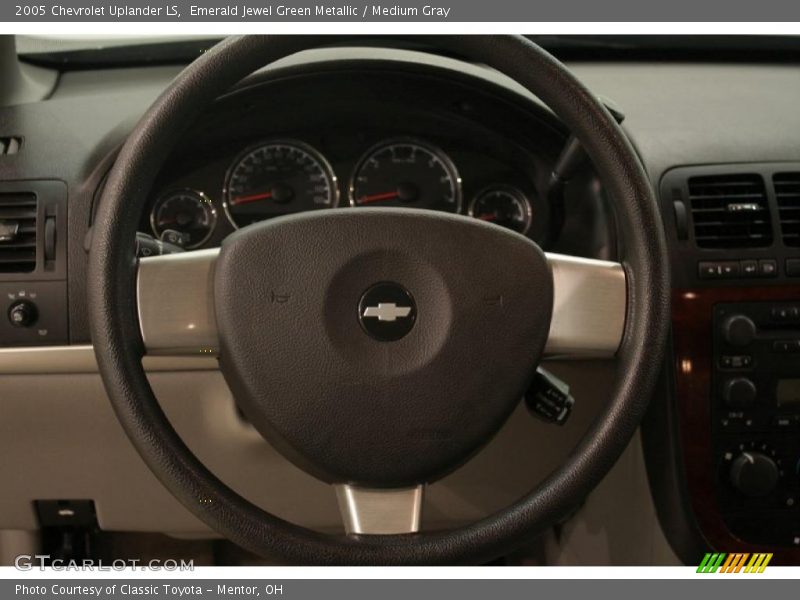 Emerald Jewel Green Metallic / Medium Gray 2005 Chevrolet Uplander LS