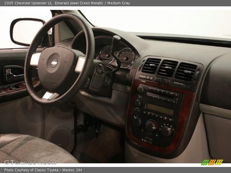 Emerald Jewel Green Metallic / Medium Gray 2005 Chevrolet Uplander LS
