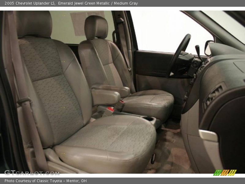 Emerald Jewel Green Metallic / Medium Gray 2005 Chevrolet Uplander LS