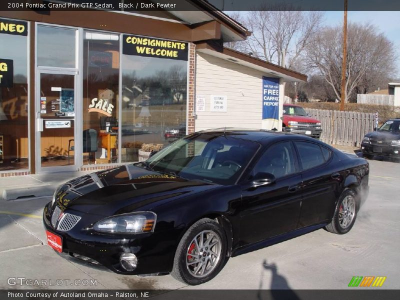 Black / Dark Pewter 2004 Pontiac Grand Prix GTP Sedan
