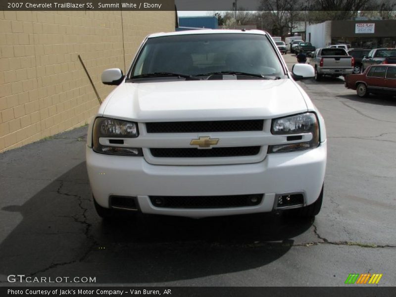 Summit White / Ebony 2007 Chevrolet TrailBlazer SS