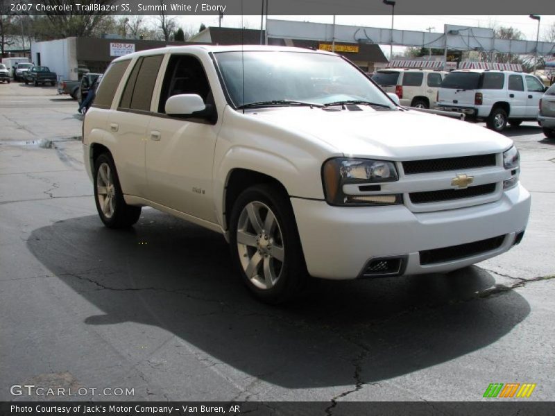 Summit White / Ebony 2007 Chevrolet TrailBlazer SS