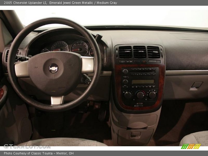Emerald Jewel Green Metallic / Medium Gray 2005 Chevrolet Uplander LS