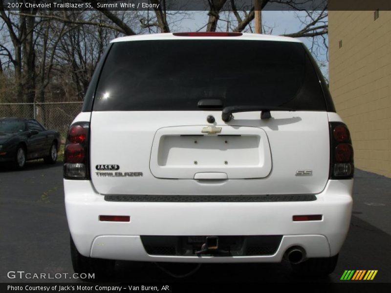 Summit White / Ebony 2007 Chevrolet TrailBlazer SS