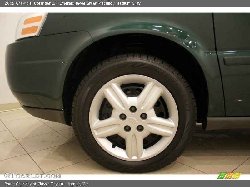 Emerald Jewel Green Metallic / Medium Gray 2005 Chevrolet Uplander LS