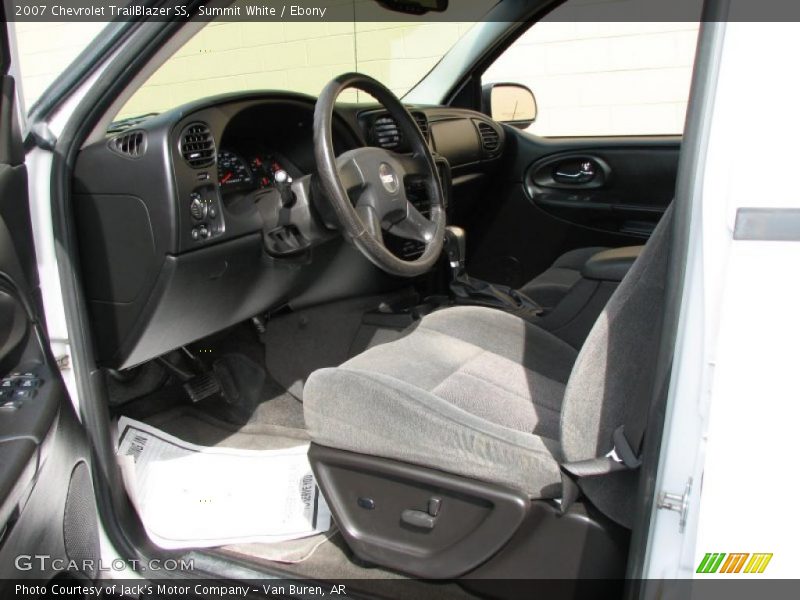 Summit White / Ebony 2007 Chevrolet TrailBlazer SS