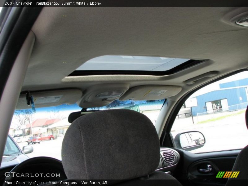 Summit White / Ebony 2007 Chevrolet TrailBlazer SS