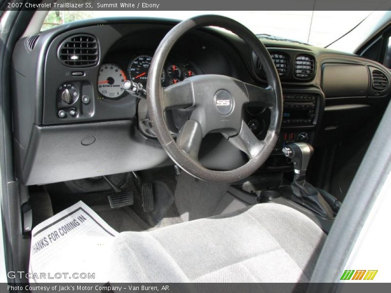 Summit White / Ebony 2007 Chevrolet TrailBlazer SS