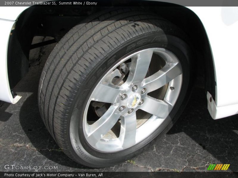 Summit White / Ebony 2007 Chevrolet TrailBlazer SS