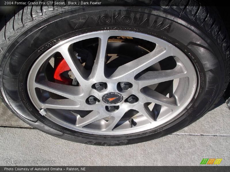 Black / Dark Pewter 2004 Pontiac Grand Prix GTP Sedan
