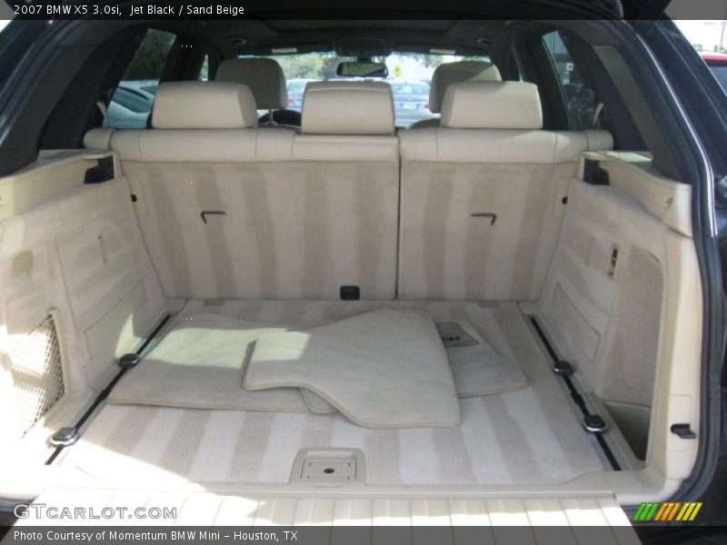 Jet Black / Sand Beige 2007 BMW X5 3.0si
