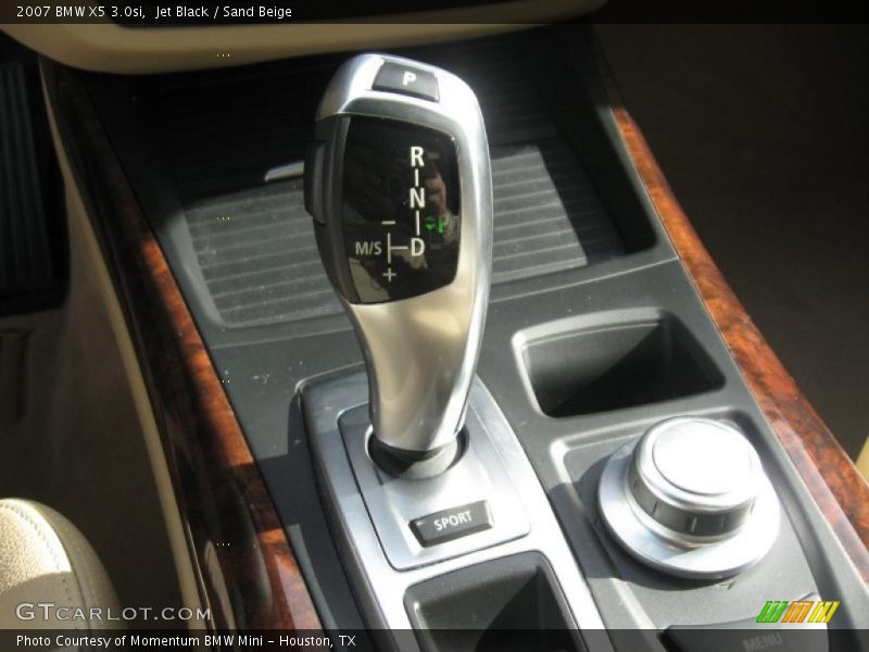 Jet Black / Sand Beige 2007 BMW X5 3.0si