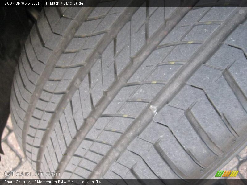 Jet Black / Sand Beige 2007 BMW X5 3.0si