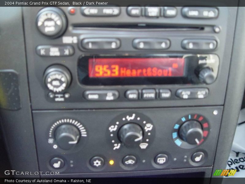 Black / Dark Pewter 2004 Pontiac Grand Prix GTP Sedan