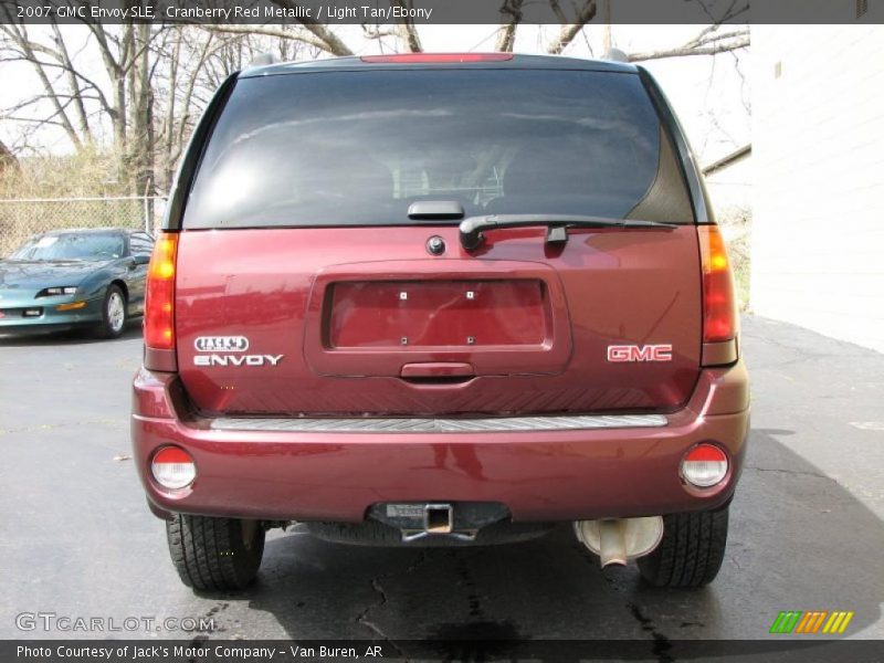 Cranberry Red Metallic / Light Tan/Ebony 2007 GMC Envoy SLE