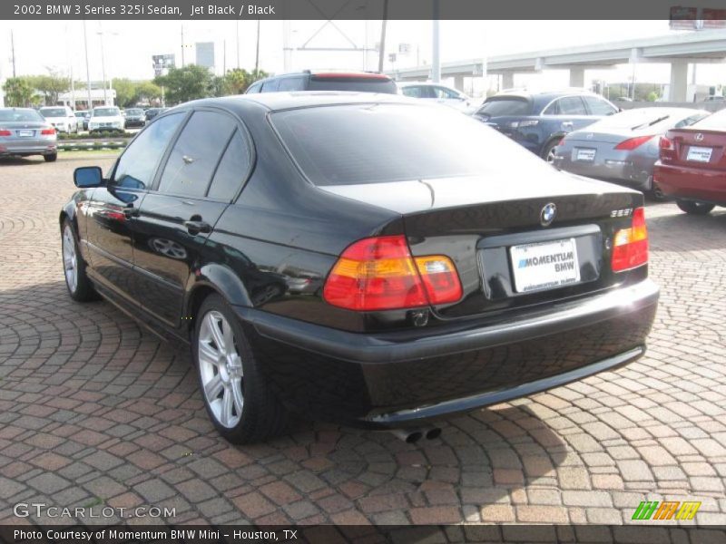 Jet Black / Black 2002 BMW 3 Series 325i Sedan