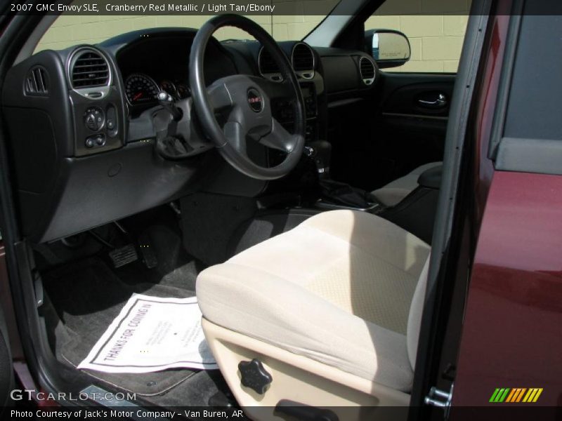 Cranberry Red Metallic / Light Tan/Ebony 2007 GMC Envoy SLE