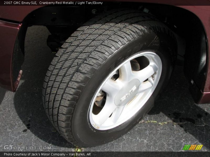 Cranberry Red Metallic / Light Tan/Ebony 2007 GMC Envoy SLE