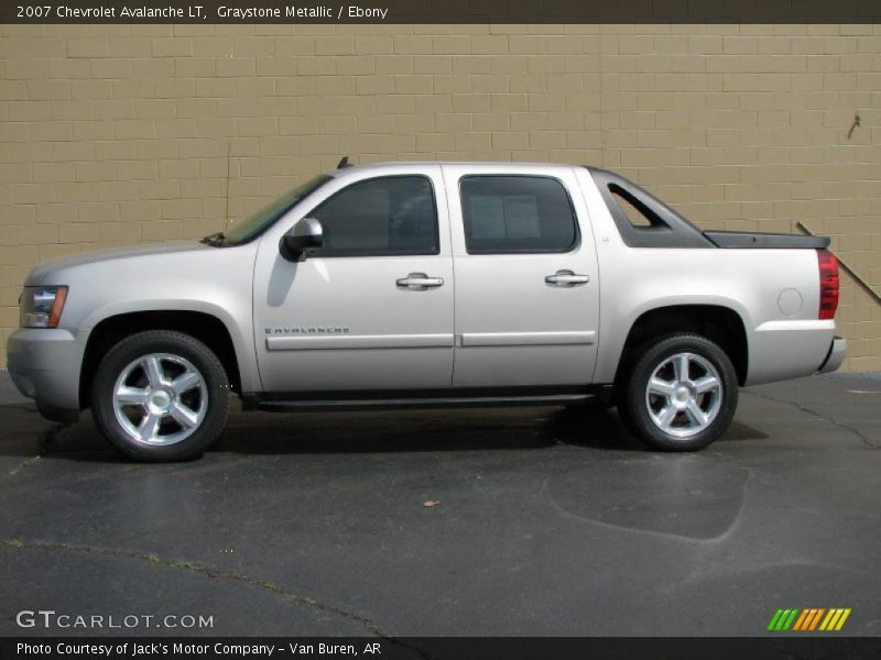 Graystone Metallic / Ebony 2007 Chevrolet Avalanche LT