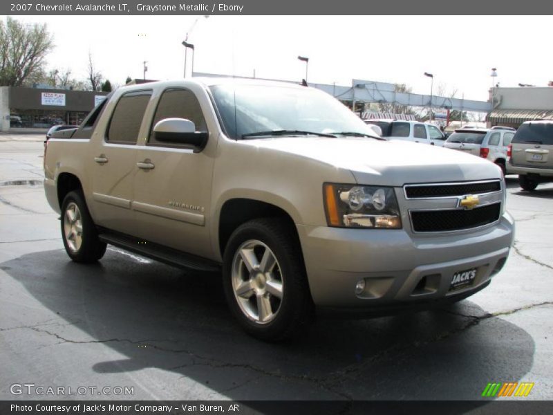 Graystone Metallic / Ebony 2007 Chevrolet Avalanche LT