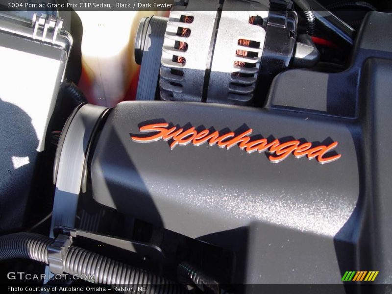 Black / Dark Pewter 2004 Pontiac Grand Prix GTP Sedan