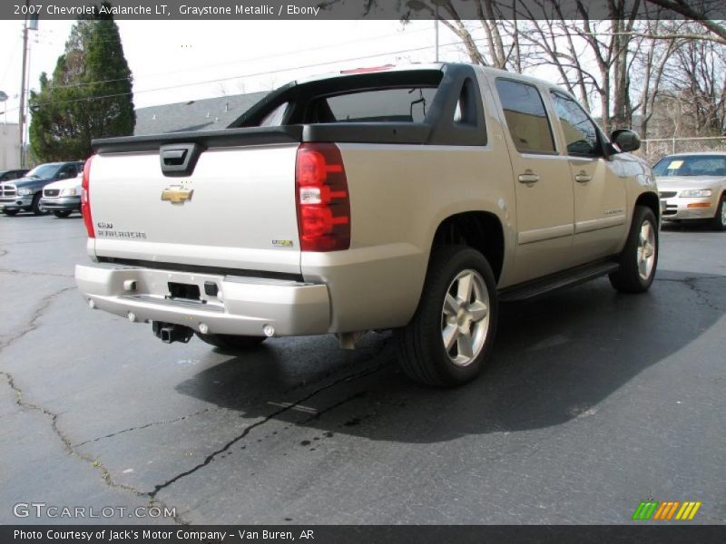 Graystone Metallic / Ebony 2007 Chevrolet Avalanche LT