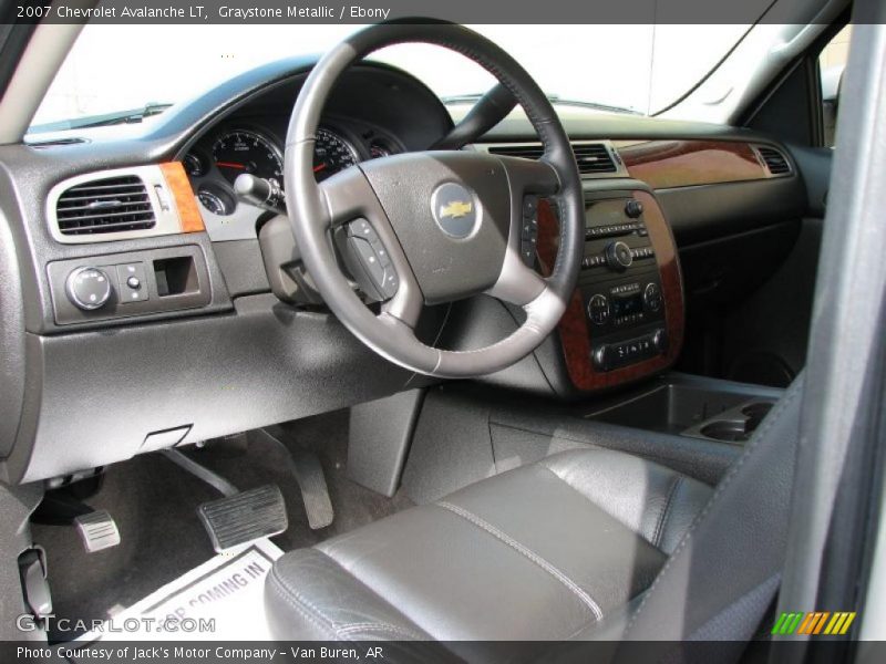 Graystone Metallic / Ebony 2007 Chevrolet Avalanche LT
