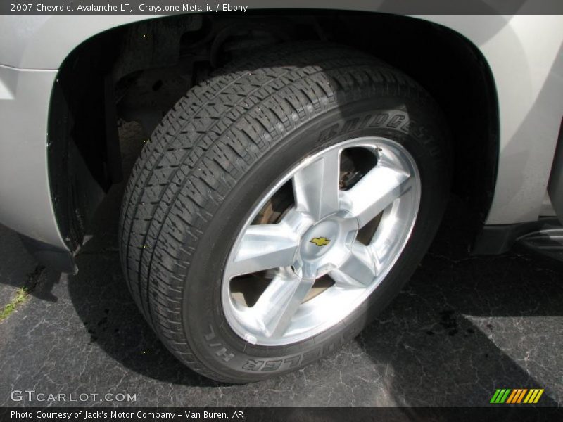 Graystone Metallic / Ebony 2007 Chevrolet Avalanche LT