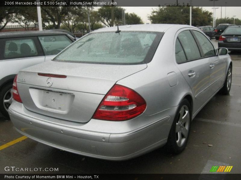 Iridium Silver Metallic / Ash 2006 Mercedes-Benz E 500 Sedan