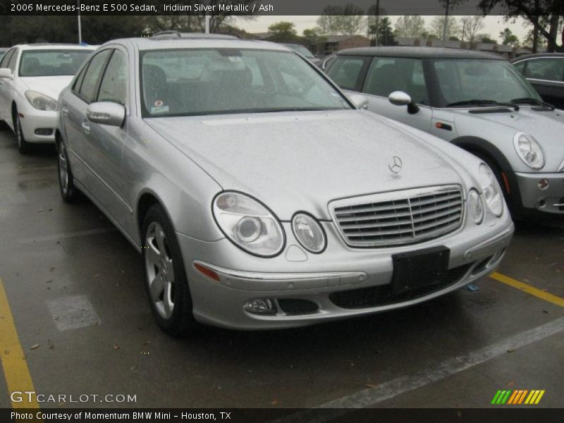 Iridium Silver Metallic / Ash 2006 Mercedes-Benz E 500 Sedan