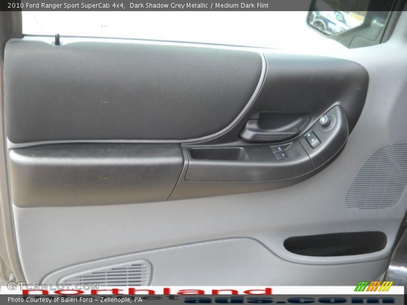 Dark Shadow Grey Metallic / Medium Dark Flint 2010 Ford Ranger Sport SuperCab 4x4