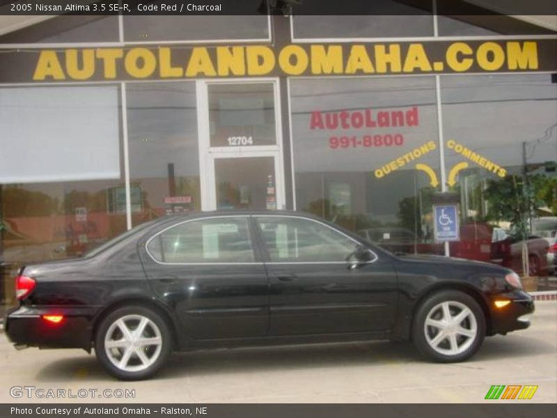 Code Red / Charcoal 2005 Nissan Altima 3.5 SE-R