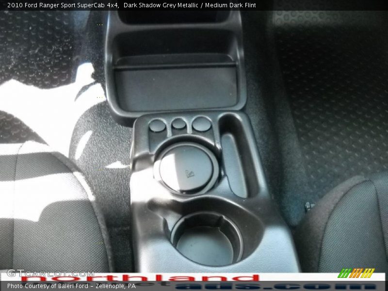Dark Shadow Grey Metallic / Medium Dark Flint 2010 Ford Ranger Sport SuperCab 4x4