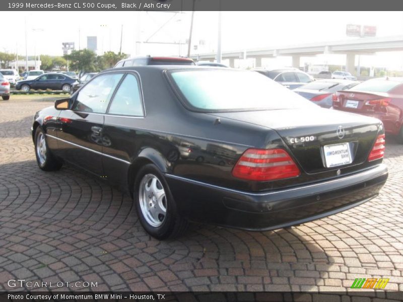 Black / Ash Grey 1999 Mercedes-Benz CL 500 Coupe