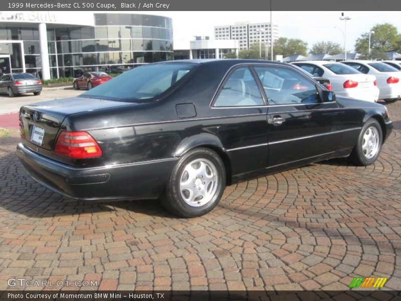 Black / Ash Grey 1999 Mercedes-Benz CL 500 Coupe