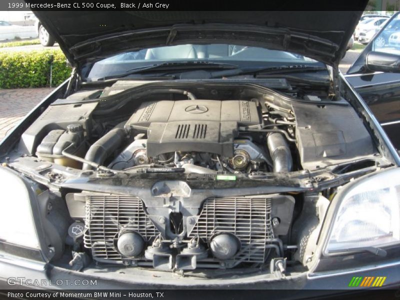 Black / Ash Grey 1999 Mercedes-Benz CL 500 Coupe
