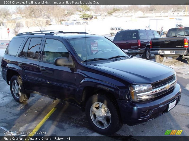 Imperial Blue Metallic / Light Gray 2008 Chevrolet TrailBlazer LS 4x4