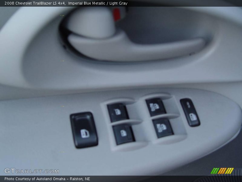 Imperial Blue Metallic / Light Gray 2008 Chevrolet TrailBlazer LS 4x4
