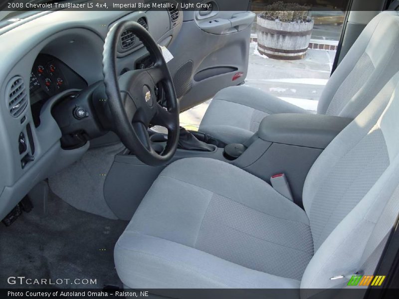 Imperial Blue Metallic / Light Gray 2008 Chevrolet TrailBlazer LS 4x4