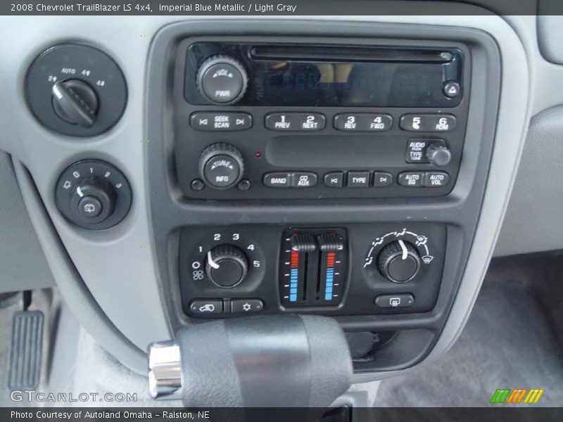 Imperial Blue Metallic / Light Gray 2008 Chevrolet TrailBlazer LS 4x4