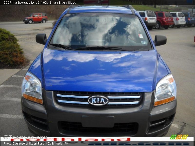 Smart Blue / Black 2007 Kia Sportage LX V6 4WD