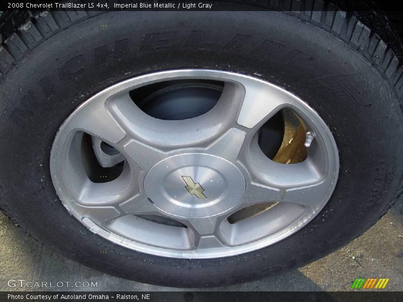 Imperial Blue Metallic / Light Gray 2008 Chevrolet TrailBlazer LS 4x4