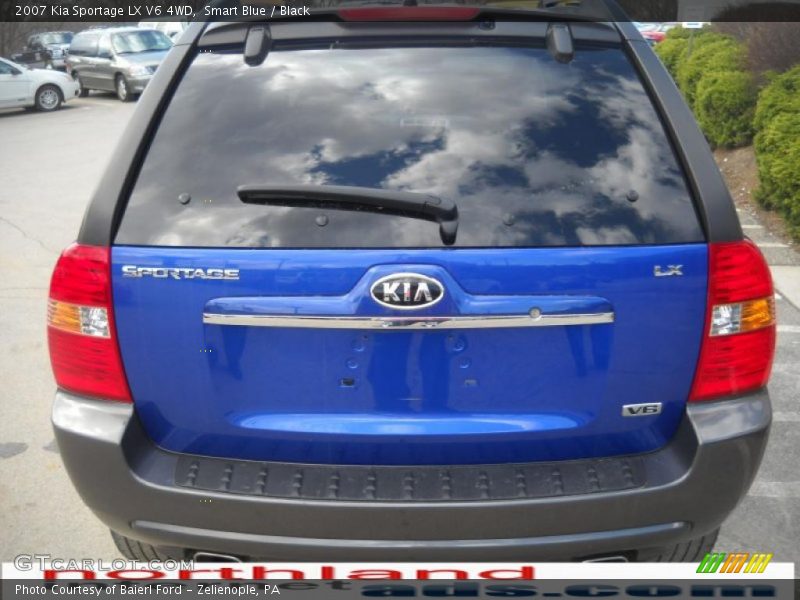 Smart Blue / Black 2007 Kia Sportage LX V6 4WD