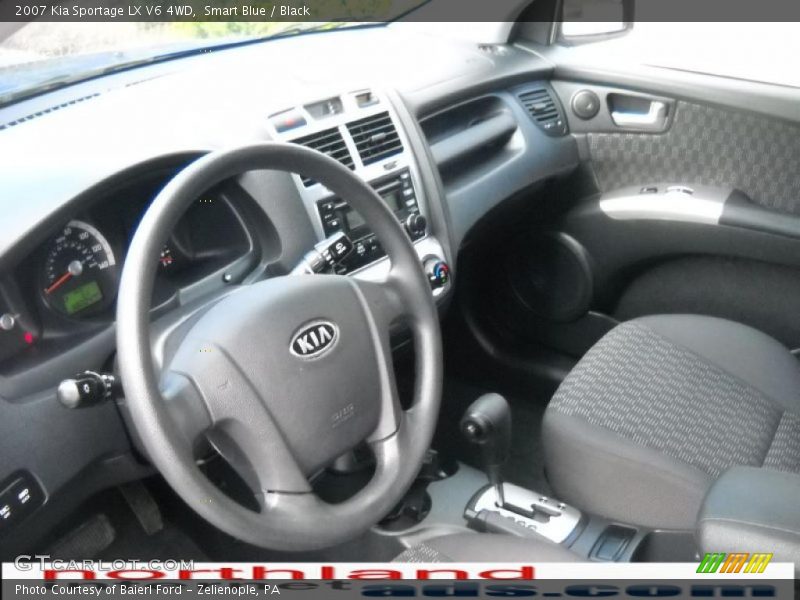 Smart Blue / Black 2007 Kia Sportage LX V6 4WD