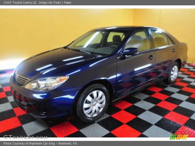 Indigo Ink Pearl / Fawn 2005 Toyota Camry LE
