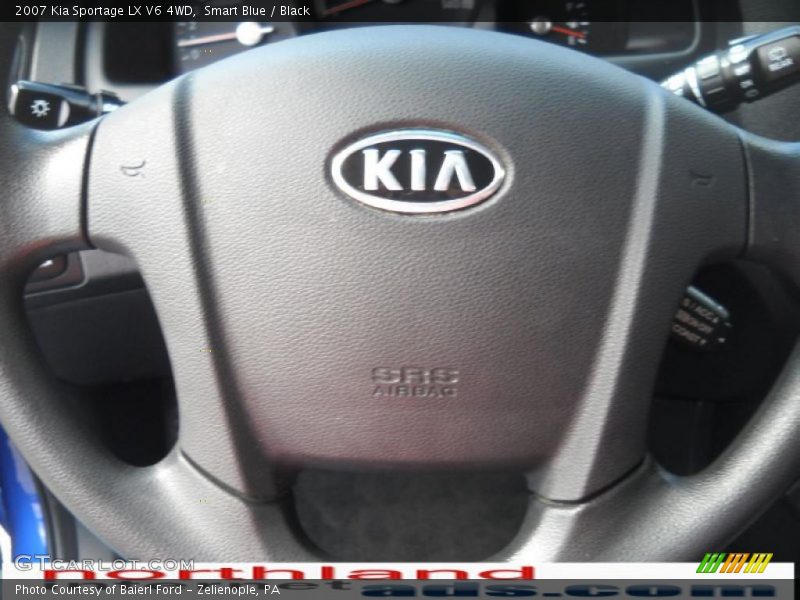 Smart Blue / Black 2007 Kia Sportage LX V6 4WD