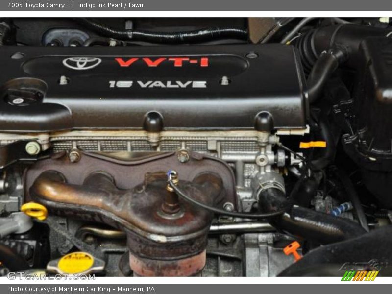 Indigo Ink Pearl / Fawn 2005 Toyota Camry LE