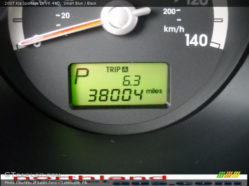 Smart Blue / Black 2007 Kia Sportage LX V6 4WD