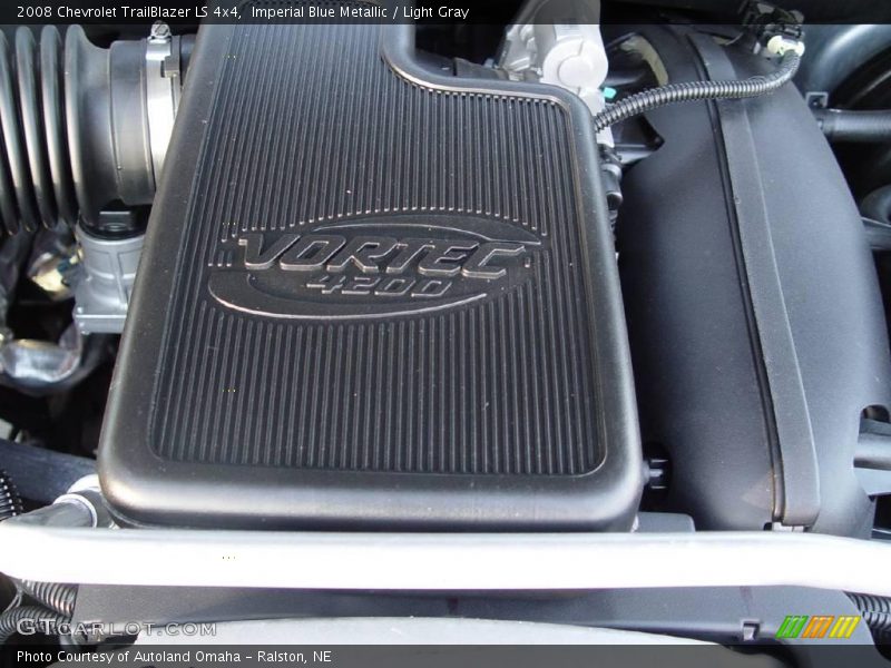 Imperial Blue Metallic / Light Gray 2008 Chevrolet TrailBlazer LS 4x4