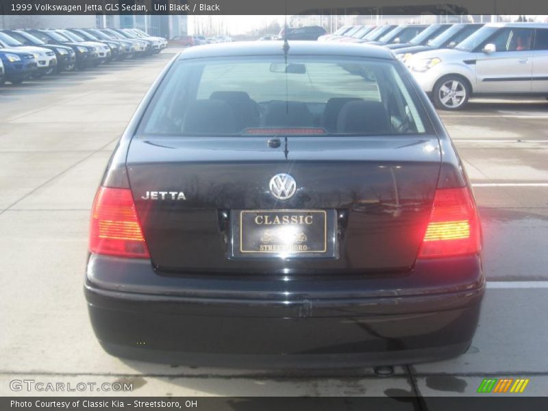 Uni Black / Black 1999 Volkswagen Jetta GLS Sedan